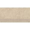 Ступень Paradyz Authority Beige Stopnica Prosta Nacinana Mat. 29.8x59.8
