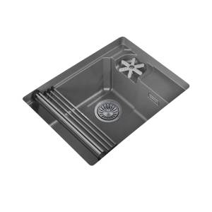 Кухонная мойка Granula Kitchen Space Rinzer 5505RU алюминиум, 55x45