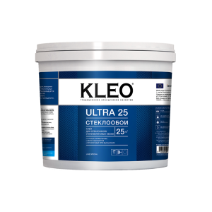 Клей для стеклообоев и флизелиновых обоев Kleo Ultra 25 готовый 5 кг