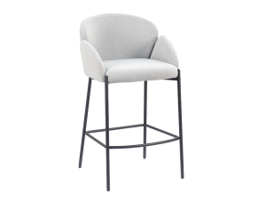 Стул барный Stool Group Melia BC-87 3018-14 black legs DUAL светло-серый