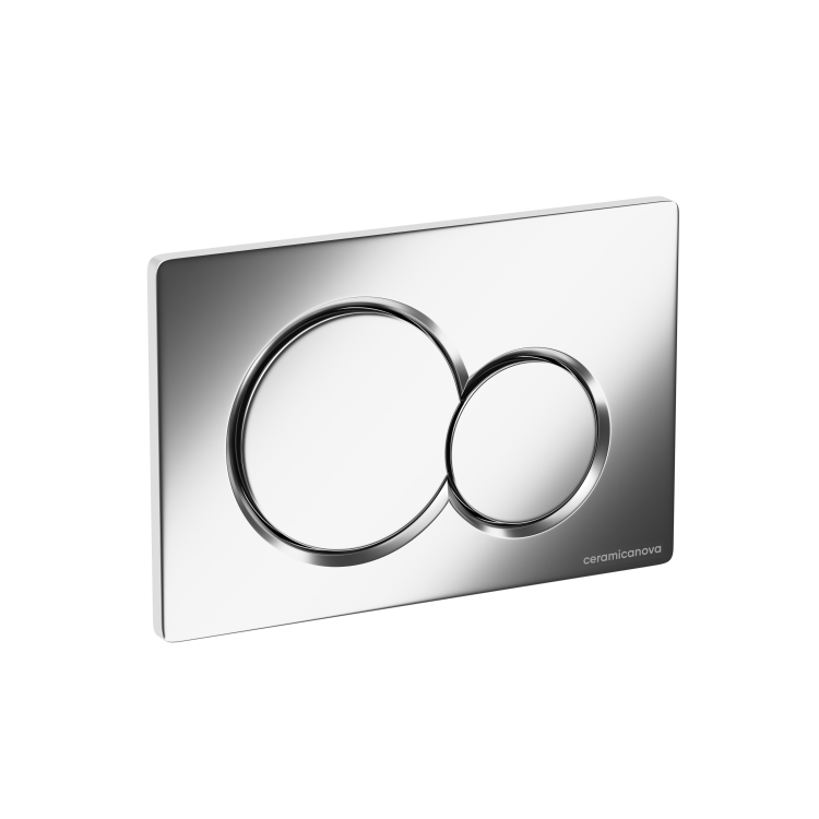 Кнопка смыва Ceramica Nova Balance Sphere CN12-003M матовый хром
