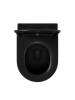 Унитаз подвесной Watersense Rita W00085 безободковый, сиденье микролифт, черный матовый фото 14
