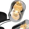 Потолочная люстра Illumico IL8208-6COU-79 BK CR фото 2