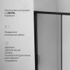 Душевая дверь в нишу AM.PM Gem Solo W90G-140-1-195BM 140 см фото 5