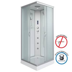 Душевая кабина Niagara Classic NG-1101-14F (900x900x2150) с низким поддоном (13см), с полкой