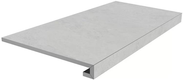 Ступень Kerama Marazzi Монте Тиберио SG850290R/GCF клееная серый матовый 33x80x0.9