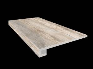 Ступень Estima Brigantina 32750 Бежевый 33x120 + Подступенок (14.5x120)
