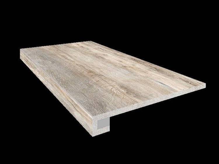 Ступень Estima Brigantina 32750 Бежевый 33x120 + Подступенок (14.5x120)