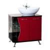 Тумба с раковиной Bellezza Рио 70 R Красный