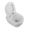 Унитаз подвесной Cezares Stylus-Tor CZR-6601-TH-TOR/CZR-076-SC безободковый, с сиденьем микролифт, белый фото 4
