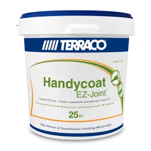 TERRACO HANDYCOAT EZ-JOINT шпатлевка финишная для швов гипсокартона, для внутренних работ (25кг)