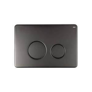 Кнопка смыва Iddis Unisteel UNSR2GMi77 графит матовый