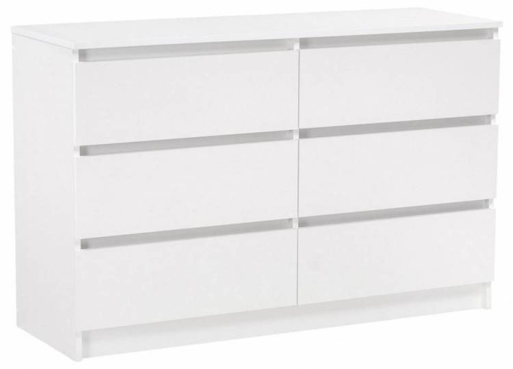 Комод Woodville Мадера К6М 497489 белый