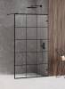 Душевое ограждение NEW TRENDY AVEXA BLACK 80x200 EXK-2021 (черный) фото 2