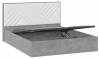 Кровать двуспальная Трия Хилтон TRI_240755 Ателье светлый/Белый фото 3