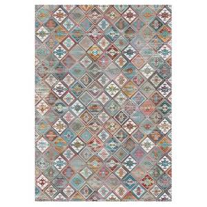Ковер Mavrika 9366A Tile/Navy 0.8x1.5 м