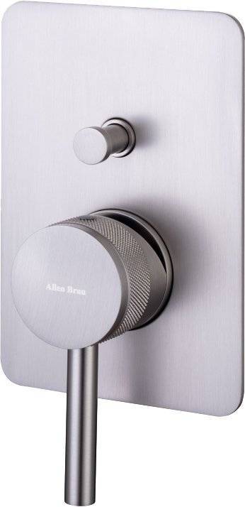 Смеситель для ванны Allen Brau Priority X2 5.31011-BN С ВНУТРЕННЕЙ ЧАСТЬЮ, брашированный никель