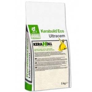 Гидроизоляция Kerakoll Kerabuild Eco Ultrocem Серый Мешок 5 кг