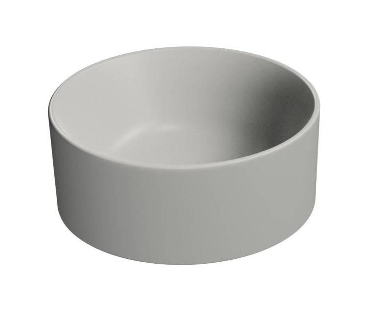 Раковина GSI Kube X 943517 серый матовый, 32x32