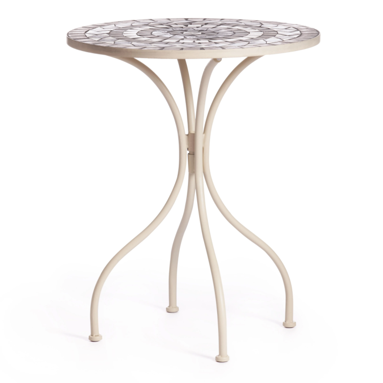 Стол журнальный Tetchair Secret De Maison Romeo (mod. Pl08-7451RV) 15267 белый/плитка "калейдоскоп" 60x72x60