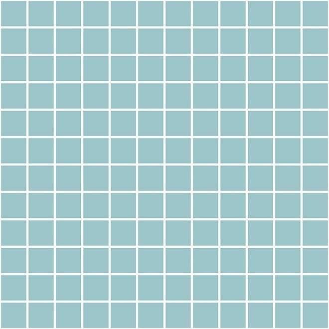 Мозаика Kerama Marazzi Темари 20070 Бирюза Матовый (2.4x2.4) 29.8x29.8