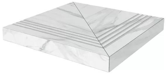 Ступень Kerama Marazzi Монте Тиберио SG507122R\GCA угловая клееная лаппатированный 33x33