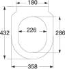 Комплект Унитаз подвесной Villeroy&Boch Subway 2.0 с инсталляцией TECE TECEprofil Uni 2.0 и кнопкой смыва TECE Now фото 15