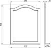 Мебель для ванной ASB-Woodline Модерн 85 белая, патина серебро фото 10