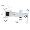 Излив Remer Qubika 91SD хром фото 2