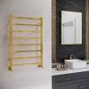 Полотенцесушитель водяной Terminus Ватикан П8 50x80, брашированное золото фото 3