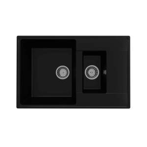 Кухонная мойка Ulgran Quartz Prima 780 1,5 K-07 уголь