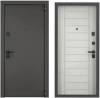 Входная стальная дверь Torex S.OMEGA PRO MP 3512153 Темно-серый букле графит/ПВХ Ферро 2000x880