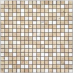 Мозаика Natural I-Tile 4MT-11-15T Мрамор (1.5x1.5) 29.8x29.8