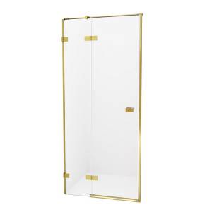 Дверь в нишу NEW TRENDY AVEXA GOLD BRUSHED 110x200 EXK-1720 (брашированное золото)