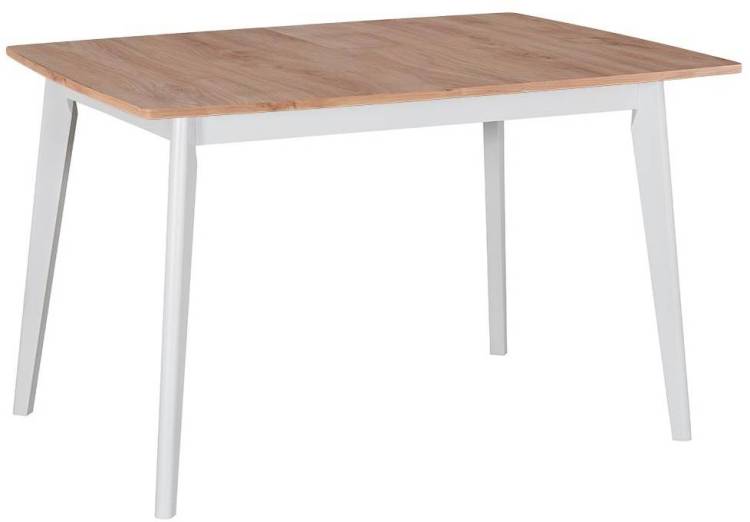 Стол Bradex Home Oslo FR 0850 Дуб Навара, белый, раскладной