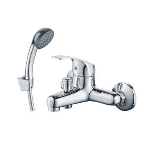 Смеситель для ванны Decoroom DR71 DR71035 одноручный с коротким изливом Хром