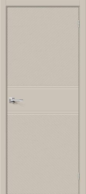 Межкомнатная дверь Bravo Граффити-27 полотно Creamy 600x2000