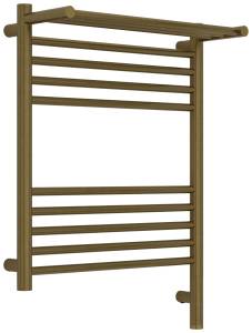 Полотенцесушитель электрический Сунержа Богема 3.1 05-6007-6050 с 1 полкой, Состаренная бронза, 60x50