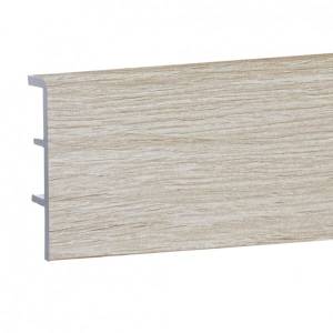 Плинтус Rico Concept 80022 Дуб Рувиано серый 2200x80x20