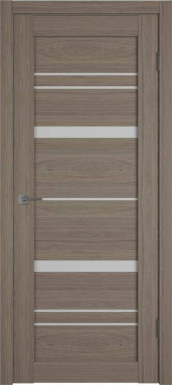 Межкомнатная дверь Владимирская Фабрика Дверей Atum Pro 25 Brun Oak стекло White Cloud 900x2000