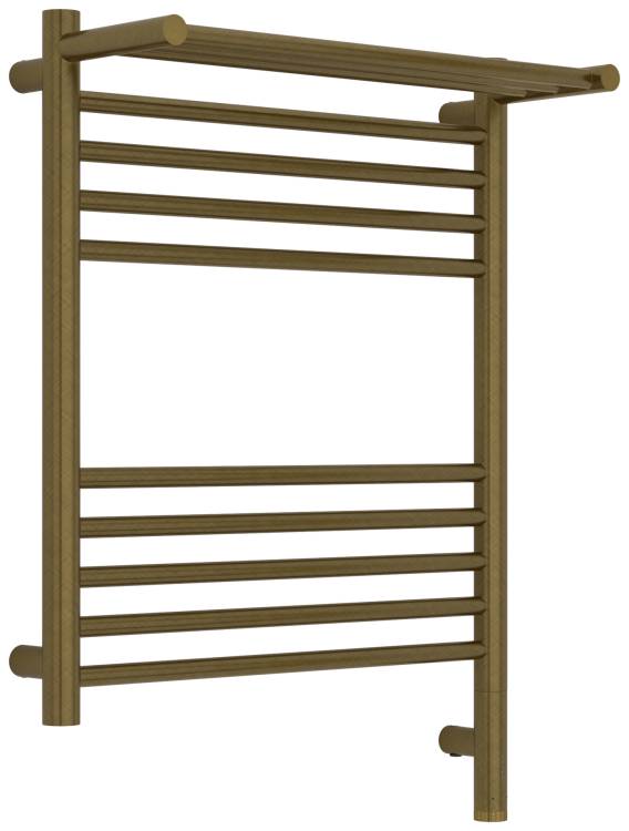 Полотенцесушитель электрический Сунержа Богема 3.1 05-6007-6050 с 1 полкой, Состаренная бронза, 60x50