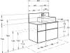 Мебель для ванной AQUATON Мишель 80 дуб эндгрейн фото 9