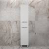 Шкаф-пенал Style Line Матис ЛС-00002447 напольный, белый матовый, 110x36