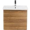 Тумба под раковину Belbagno Albano-Cer ALBANO-CER-600-2C-SO-RR 57x44x50 Rovere Rustico подвесная с двумя выкатными ящиками