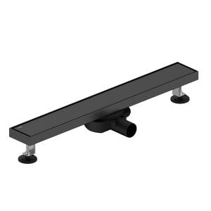 Душевой трап Wasserkraft Niers (Нирс) 30D60MB черный матовый, 60 см
