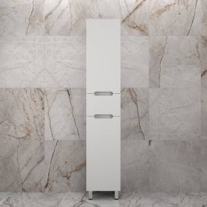Шкаф-пенал Style Line Матис ЛС-00002447 напольный, белый матовый, 110x36