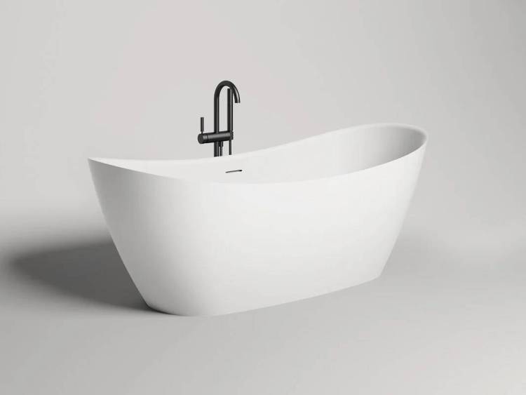 Ванна из искусственного камня Salini Noemi 170x75 глянцевая