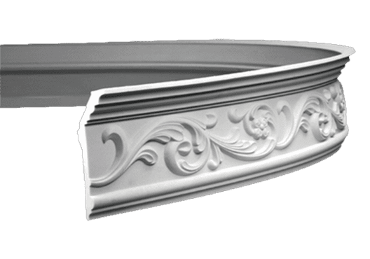 Карниз гибкий Европласт 1.50.163 200x6.5x15.1