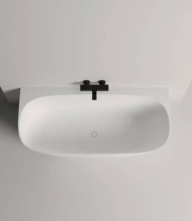 Ванна из искусственного камня Salini Sofia Wall 170х80, глянцевая