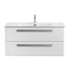 Тумба под раковину Cezares ECO-CER-N-1000-2C-SO-BL Bianco Lucido, 100x45.7x50